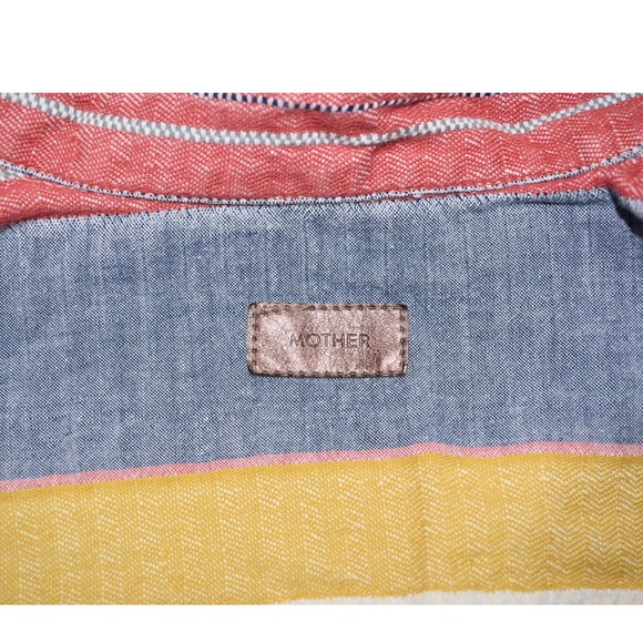 MOTHER Button Front Sleeveless Shirt Dress S - Picture 7 of 8